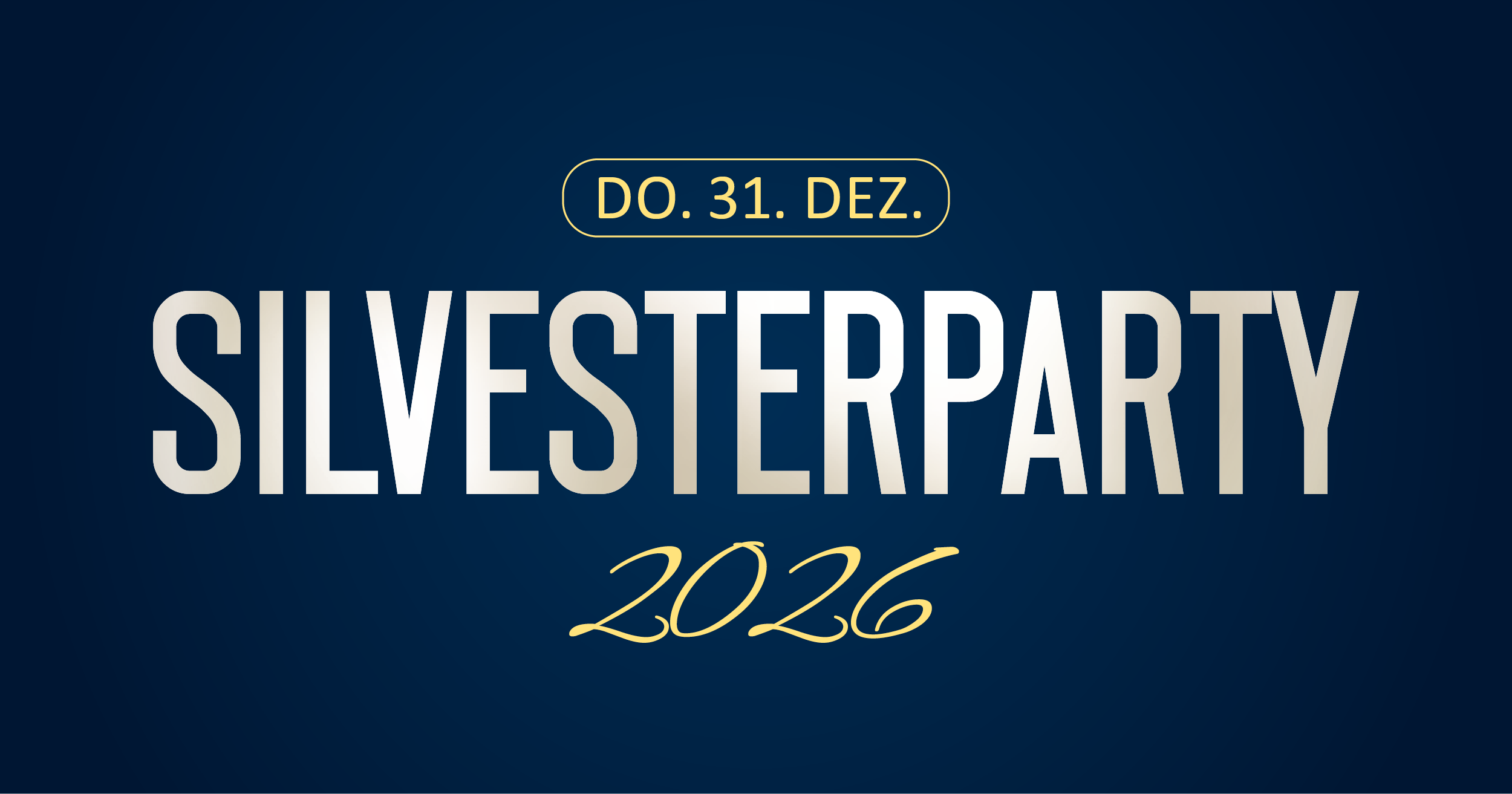 Silvesterparty in der Stadtperle